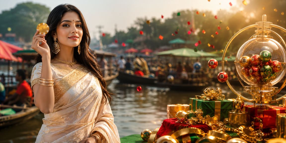 বরিশাল লটারি সারি উৎসব থিম
