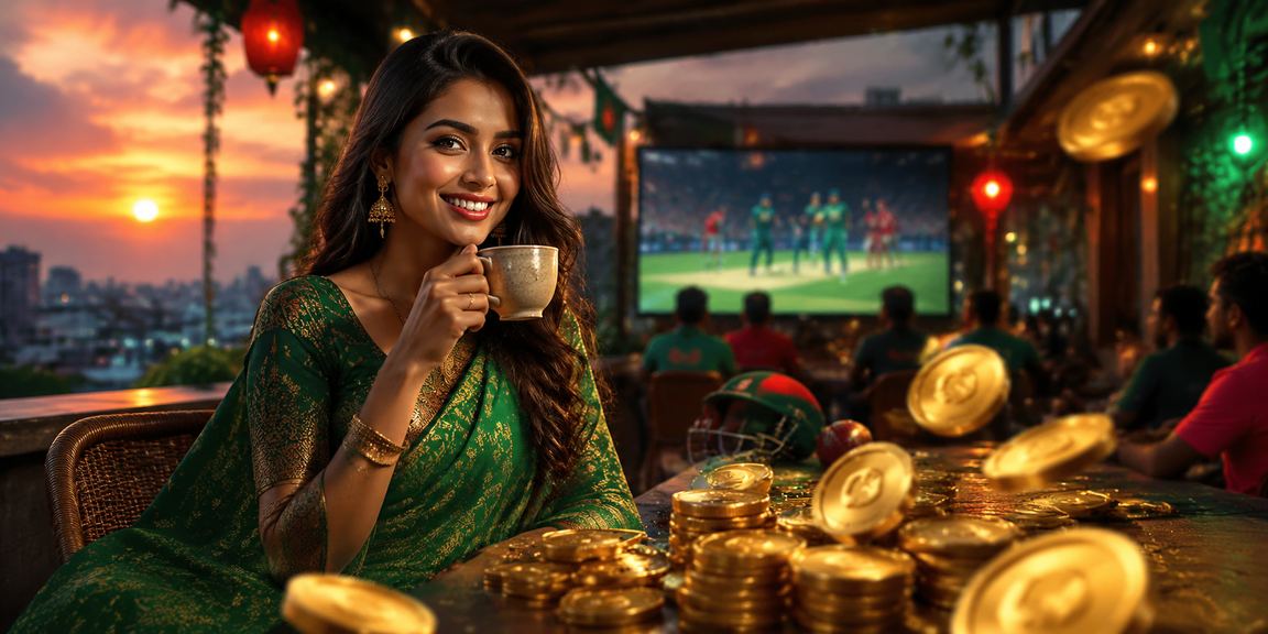 গাজীপুরে ক্রিকেট বেটিং উপভোগ করছেন একজন ব্যবহারকারী